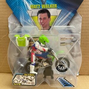 Matt Walker , Motto Series Hot Wheels Figure (0249)